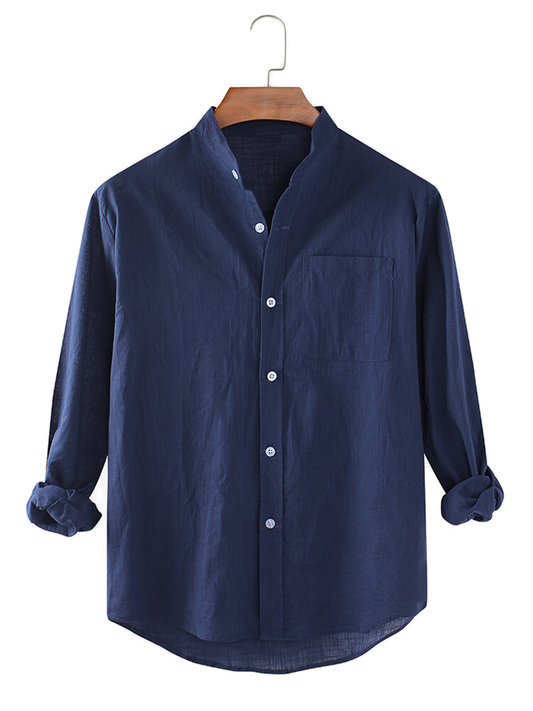 Button Down Cotton Shirt for Men