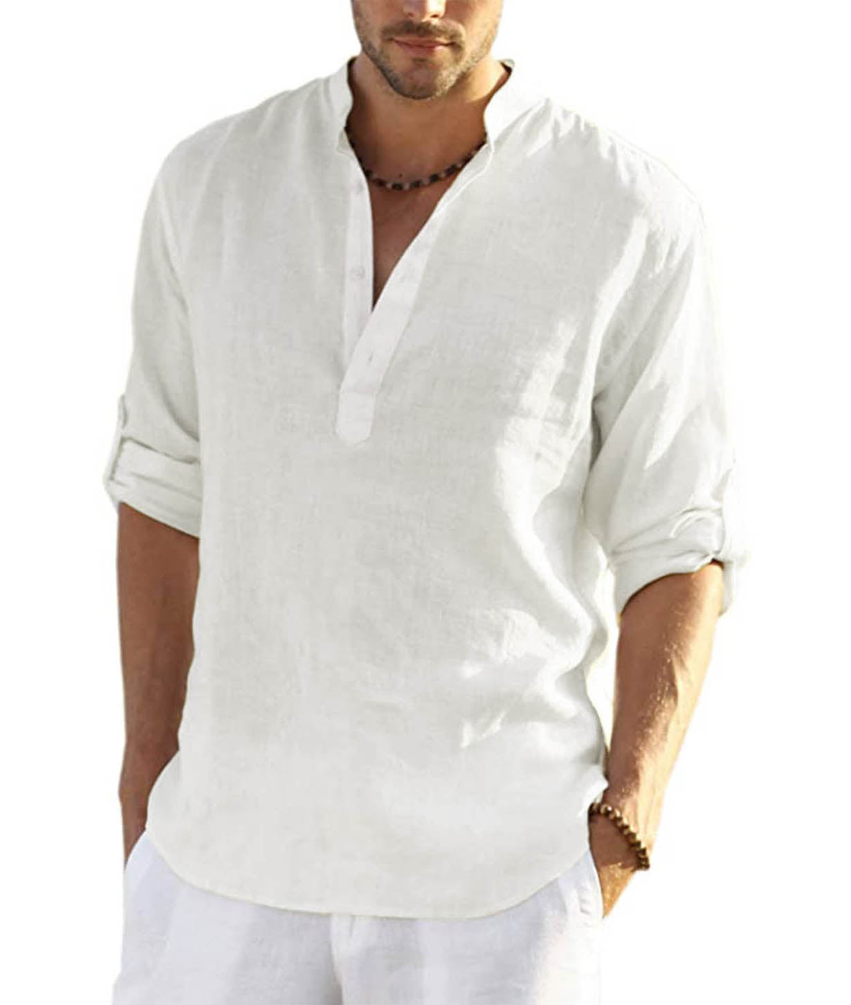 Henley Cotton Shirt for Men - Series 1