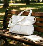 Canvas Messenger Bag Crossbody Shoulder Bag Vintage Tote Laptop Bag Large with Multiple Pockets - Image 2