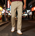 Slim Fit Casual Stretch Chino Pant - Image 2