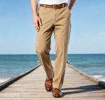 Classic Fit Workday Khaki Pants Standard and Big & Tall - Image 2