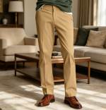 Straight Fit Trousers