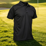 Quick Dry Performance Short Sleeve Polo Shirt Tactical Shirt Pique Jersey Golf Shirt