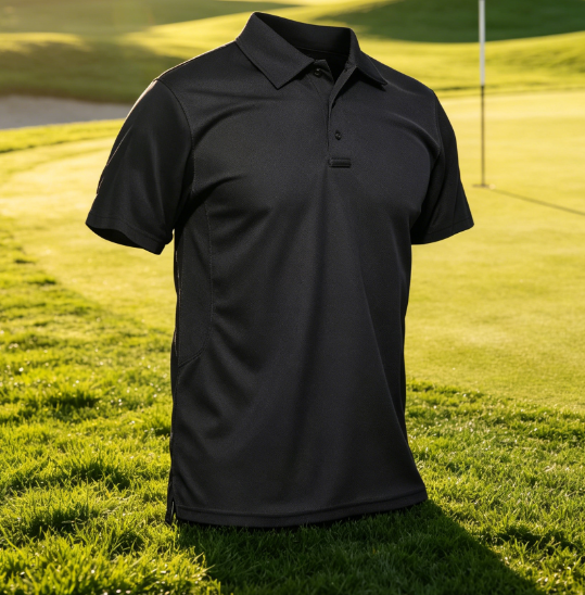 170 Quick Dry Performance Short Sleeve Polo Shirt Tactical Shirt Pique Jersey Golf Shirt - Image 1