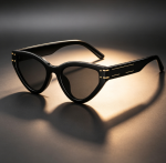 Cat Eye Sunglasses for Women Trendy Classic UV Protection Triangle Frame Cateye Shades