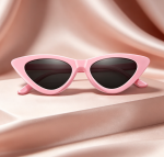 Vintage Cat Eye Sunglasses for Women Classic Retro Narrow Cateye Shades UV Protection - Image 2