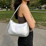 Shoulder Bags Cute Hobo Tote Handbag Mini Clutch Purse with Zipper - Image 2