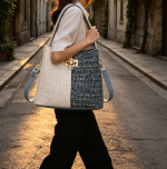 Cross Body Bag PU Leather Crossbody Bucket Bag with Adjustable Strap and Multiple Pockets - Image 2